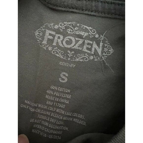 Disney Frozen Short Sleeve Elsa Anna Sisters Forever T-Shirt Girls Small - Picture 4 of 5